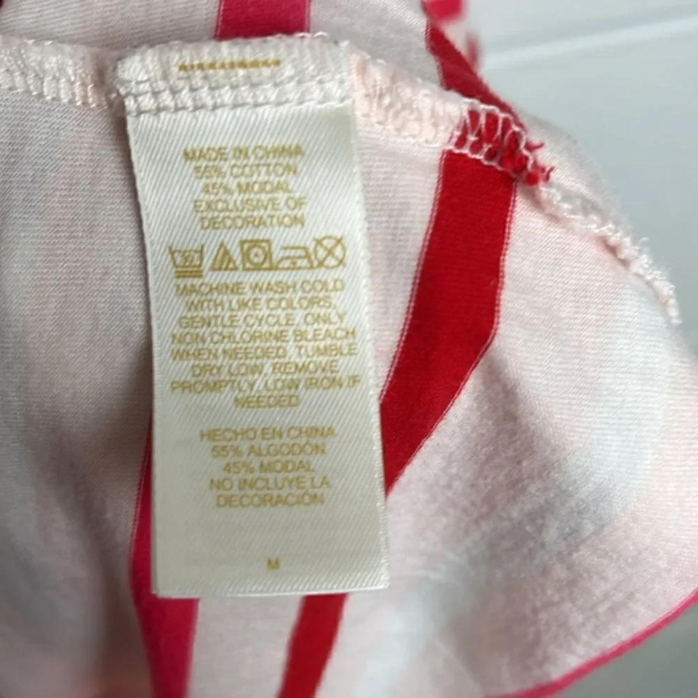 Kate Spade dream a little dream striped nightgown